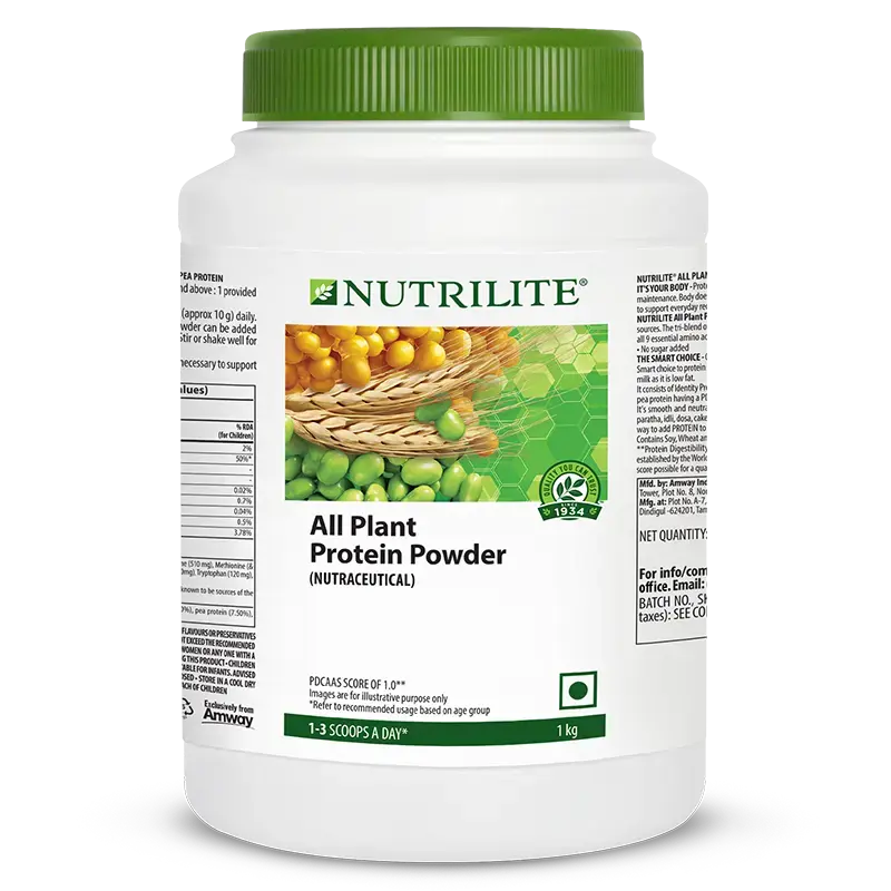 Nutrilite All Plant Protein Powder.