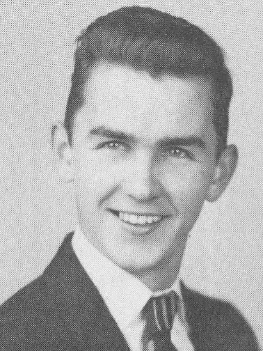 Dexter Yager in High School, Rome, New York, 1957