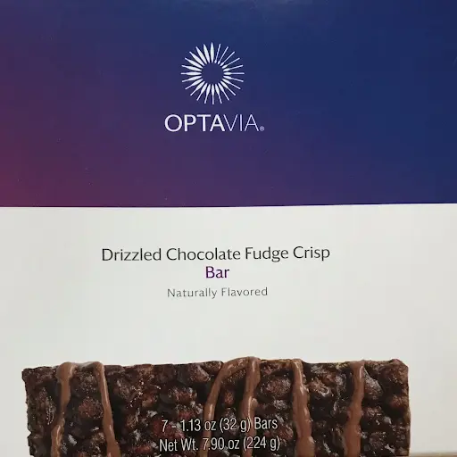 Essential Drizzled Chocolate Fudge Crisp Bar