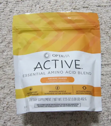 Optavia Active Essential Amino Acid Blend- Orange Mango