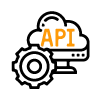 Simplified API Integration Icon